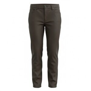 Lauren Ralph Lauren Petite Women's Dark Brown Straight Leg Pants Size 4P